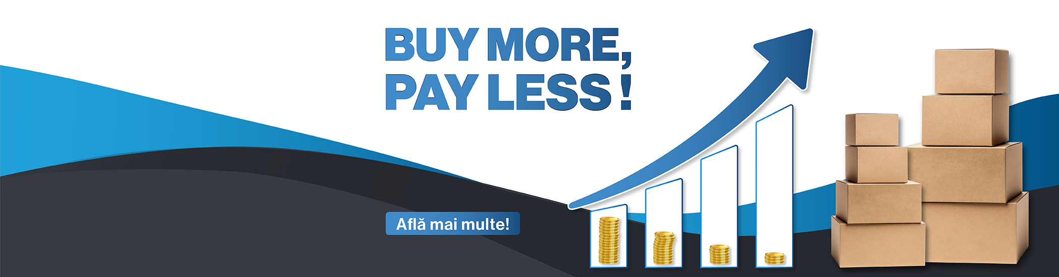 Banner Buy more, pay less