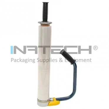 Metal Stretch Film Dispenser for Manual Use, Metal Material, Yellow