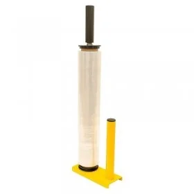 Dispenser Metalic Pentru Folie Stretch Utilizare Manuala, Material Metal, Culoare Galben