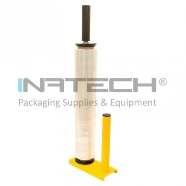 Dispenser Metalic Pentru Folie Stretch Utilizare Manuala, Material Metal, Culoare Galben