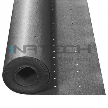 Folie Parchet Macroperforata Lungime 25 m, Latime 1000 mm, Grosime 3 mm, Macroperforare 4 mm, Culoare Gri, Metri Patrati / Rola 25