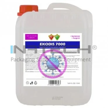 Liquid Surface Disinfectant, Quantity 1 pc, Volume 5 Liters, Color Colorless