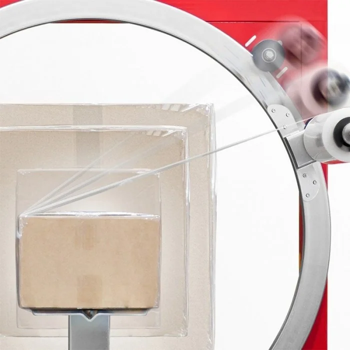 Masina De Ambalat Manuala Pentru Cutii Dimensiuni Masina (mm) 774 (l) x 1400 (L) x 1955 (h), Viteza Rotatie 30 (rotatii/min),...