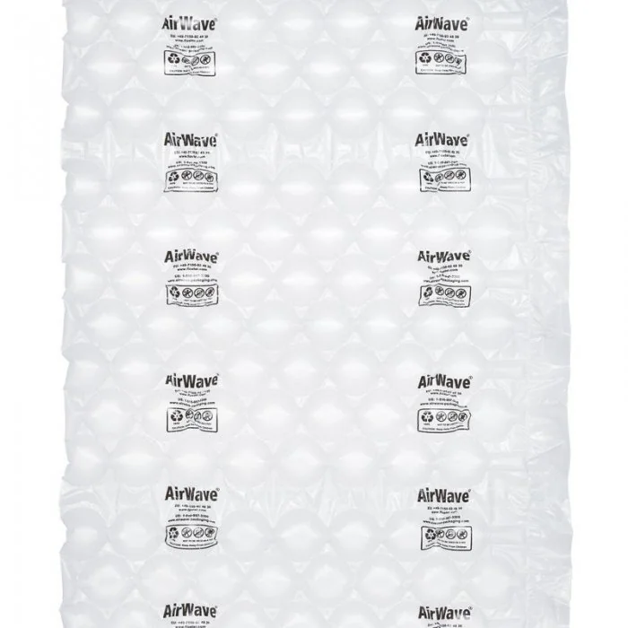 Perne De Aer Din HDPE Pentru Sistem AirWave 1, 2 Denumire Folie cu bule, 8 camere, Lungime Rola 450 m, Dimensiuni 420 X 320 m...