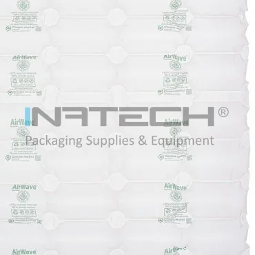 Perne De Aer ClimaFilm Pentru Airwave 1, 2 Denumire Folie cu bule, 4 camere, Lungime Rola 450 m, Dimensiuni 420 X 320 mm, Material Reciclat 50 %, 20 my