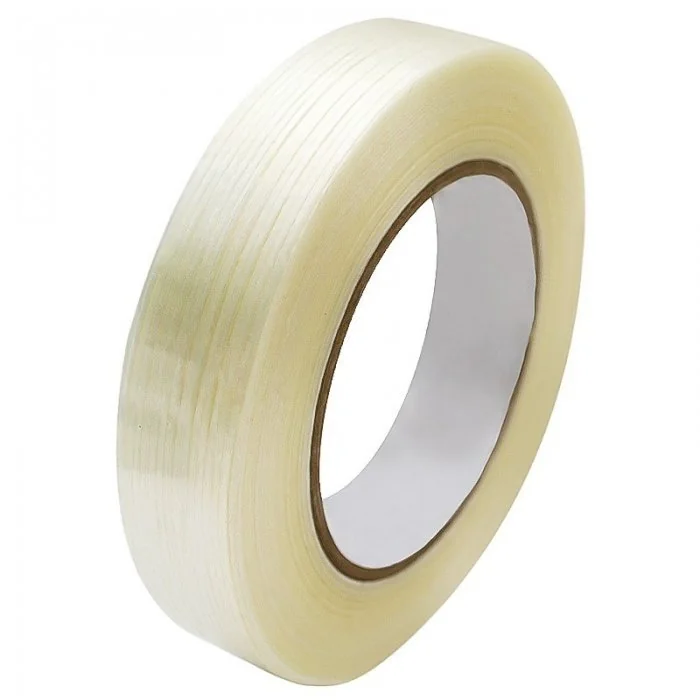 Banda Adeziva Cu Fibra De Sticla Lungime 50 m, Latime 50 mm, Culoare Transparent, Tip Ranforsare Longitudinal-Benzi Adezive U...