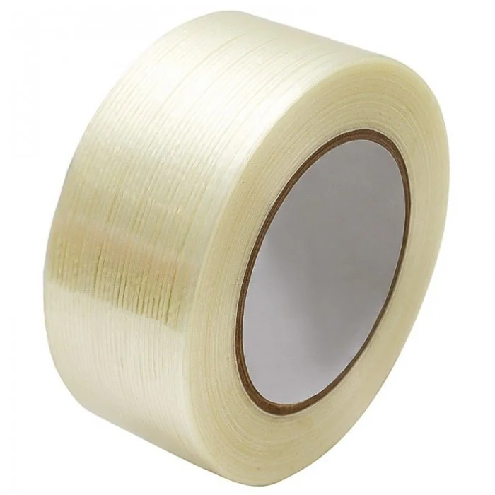 Banda Adeziva Cu Fibra De Sticla Lungime 50 m, Latime 25 mm, Culoare Transparent, Tip Ranforsare Longitudinal-Benzi Adezive U...