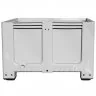 Boxpalet Plastic Cu Pereti Plini, 1200 x 1000 x 760 mm, Volum Litri 610, Varianta 4 picioare-Echipamente Si Consumabile Pentr...