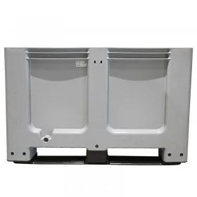 Boxpalet Plastic Cu Pereti Plini, 1200 x 1000 x 760 mm, Volum Litri 610, Varianta 3 traverse-Echipamente Si Consumabile Pentr...