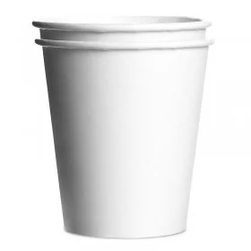 Pahar Carton 8 oz Pentru Bauturi Calde, Ambalare 50 buc/set, Volum Oz 8, Culoare Alb-Pahare Carton