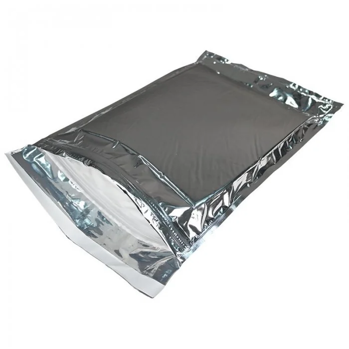 Punga Termoizolanta Medi Zip Pack, Optiune De Gel Eutectic Integrat Dimensiuni 200 X 220 mm, Culoare Argintiu, Tip Cu Gel-Pun...