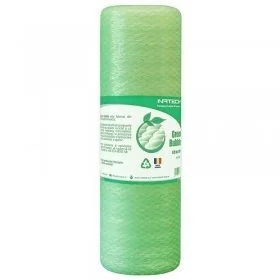 Folie Cu Bule Mici Eco Friendly, 450 mm x 50 m, 60 my, Straturi 2, Culoare Verde-Folie Cu Bule De Aer Mici
