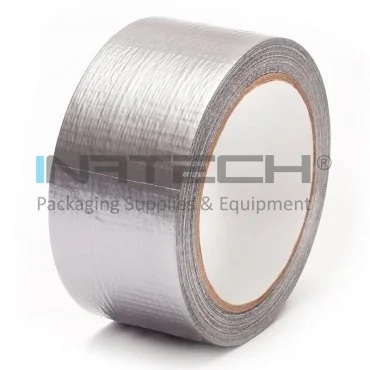 Banda Adeziva Duct Tape Bedax Lungime 22.86 m, Adeziv Hot Melt, Latime Rola 48 mm, Culoare Argintiu