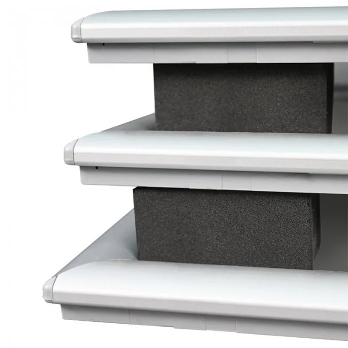 Distantiere XPE Pentru Protectie, Adezivate, Alb/Negru Lungime 60 mm, Latime 30 mm, Grosime 30 mm, Culoare Negru, Buc / Pache...