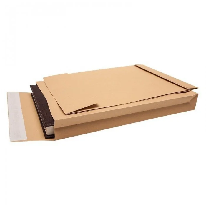 Plic Cu Burduf Adeziv Siliconic, Dimensiuni 229 x 324 mm, Burduf 40 mm, Culoare Maro, Tip C4, Buc / Pachet 250-Plicuri Si Pun...