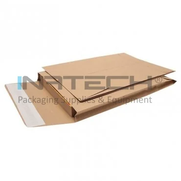 Plic Cu Burduf Adeziv Siliconic, Dimensiuni 250 x 353 mm, Burduf 30 mm, Culoare Maro, Tip B4, Buc / Pachet 250