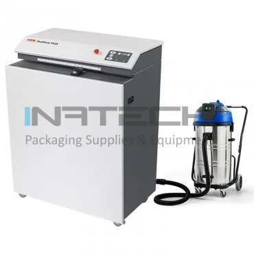 Tocator Carton HSM ProfiPack Model HSM P425, Latime Carton 425 mm, Grosime Carton 20 mm, Viteza de Taiere 200 mm/s, Putere 1800 W, Aspirator DA