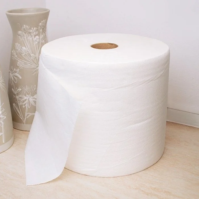 Prosop Hartie, Alb, 2 Straturi, Uz Casnic Lungime 230 m, Latime 245 mm, Straturi 2, Numar foi 1000-Consumabile Hartie