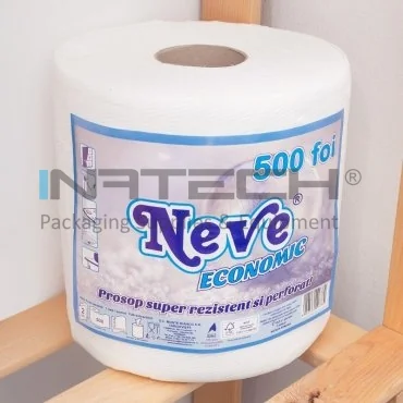 Prosop Hartie, Alb, 2 Straturi, Uz Casnic Lungime 80.5 m, Latime 200 mm, Straturi 2, Numar foi 350
