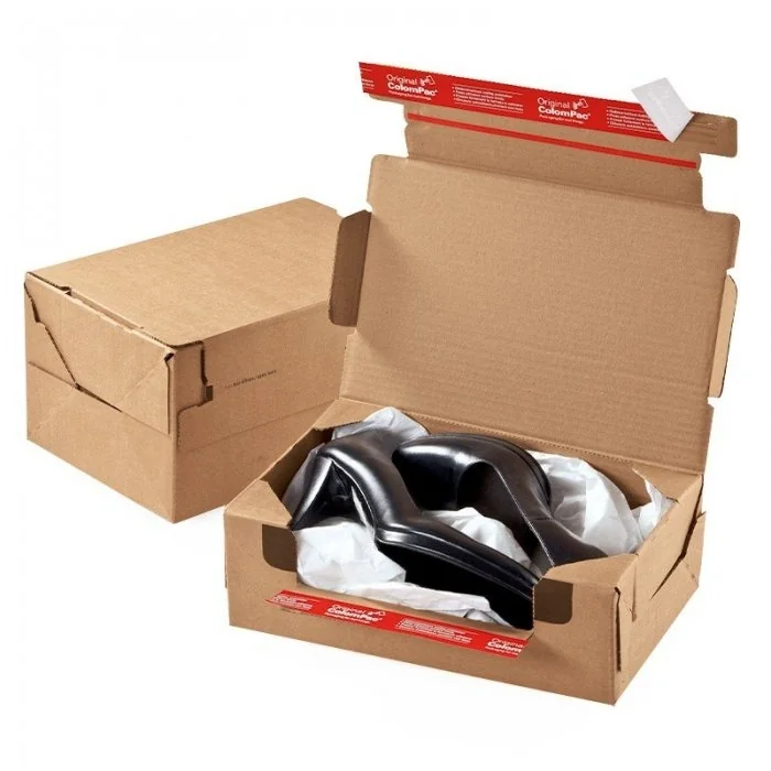 Cutii Autoformare Si Autosigilare Returnabile ColomPac ® Lungime 282 mm, Latime 191 mm, Inaltime 90 mm, Culoare Natur, Sistem...