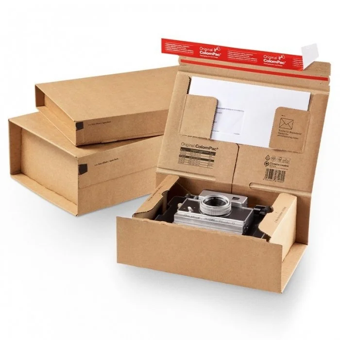 Cutii Cu Autosigilare ColomPac® Pentru Produse Electronice Dimensiune Interioara 490 x 412 x 109 mm, Dimensiune Exterioara 52...