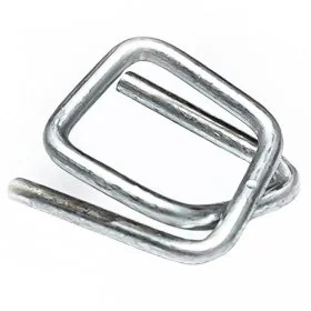Bucle Metalice Pentru Legat Banda PES Suprafata Fosfatata, Latime 16 mm, Buc / Pachet 1000-Folie Stretch, Legare Si Paletizare