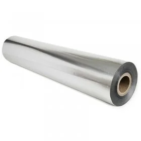 Folie Aluminiu Triplustratificata VCI Lungime 300 m, Latime 1000 mm, Grosime 105 my, Culoare Argintiu, Greutate 120 gr/m2-Amb...