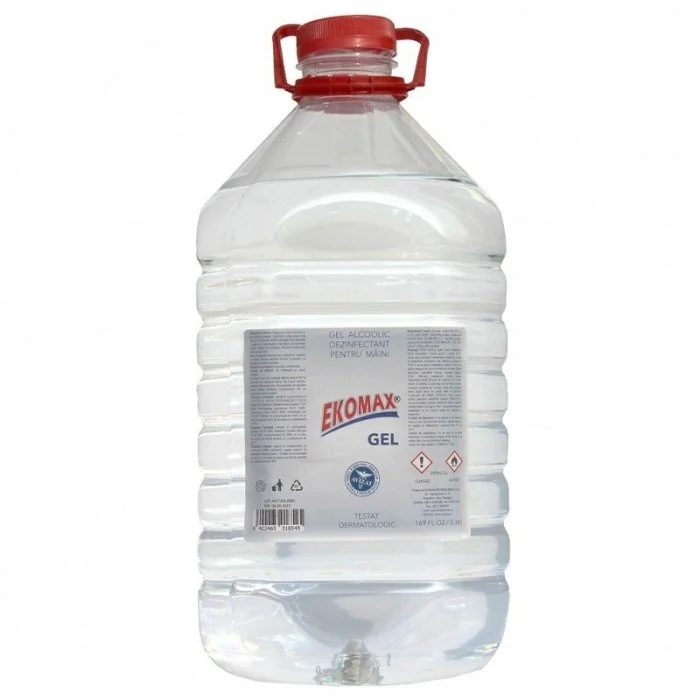 Gel Alcoolic Dezinfectant Pentru Maini Aspect Gel, Cantitate 1 buc, Volum Litri 5, Culoare Albastru-Accesorii Protectia Muncii