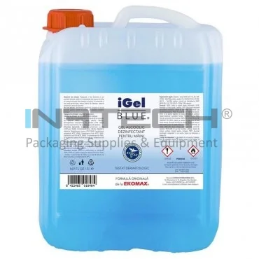 Gel Alcoolic Dezinfectant Pentru Maini Aspect Gel, Cantitate 12 buc, Volum Litri 0.5, Culoare Albastru