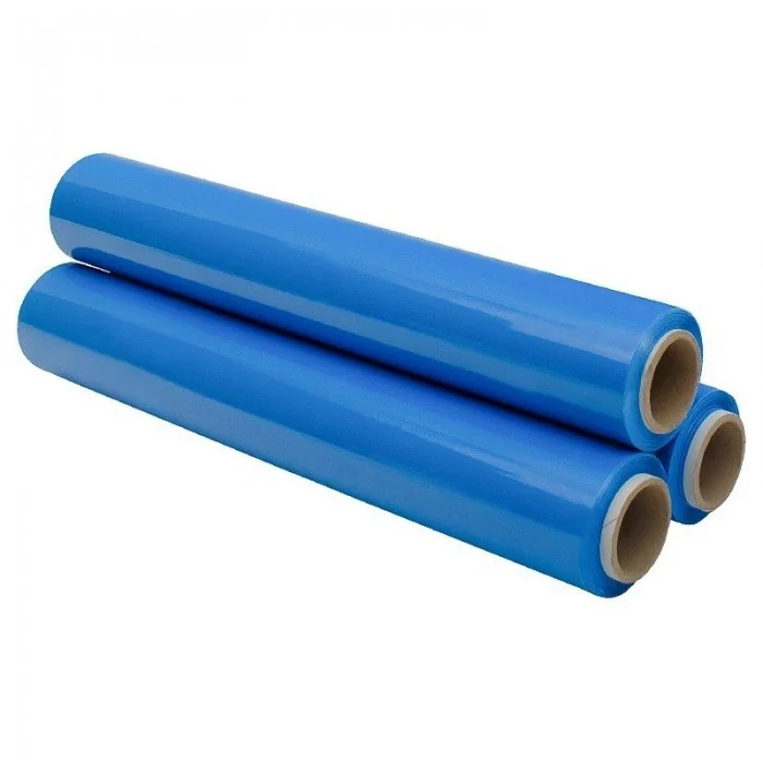 Folie Stretch Uz Manual Colorata Latime 500 mm, Grosime 23 my, Greutate 1.5 kg, Culoare Albastru, Greutate Tub 0.3 kg, Buc / ...