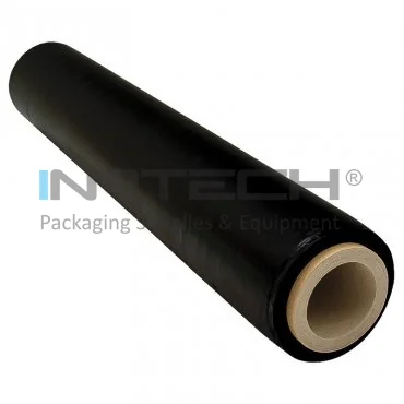 Folie Stretch Uz Manual Colorata Latime 500 mm, Grosime 23 my, Greutate 1.85 kg, Culoare Negru, Greutate Tub 0.65 kg, Buc / Pachet 6
