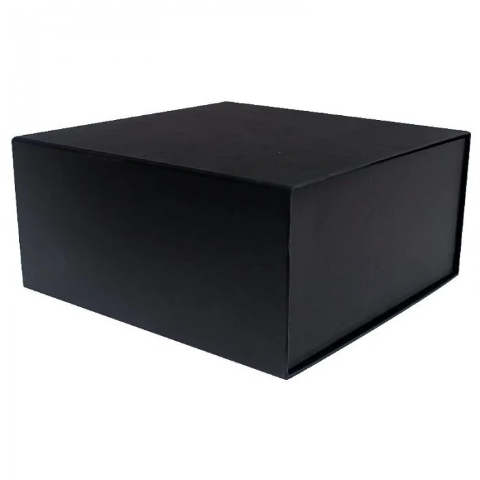 Cutie Pentru Cadouri Cu Inchidere Magnetica Lungime 350 mm, Latime 250 mm, Inaltime 100 mm, Culoare Alb, Tip Carton Mucava, S...