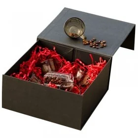 Cutie Pentru Cadouri Cu Inchidere Magnetica Lungime 230 mm, Latime 230 mm, Inaltime 110 mm, Culoare Alb, Tip Carton Mucava, S...