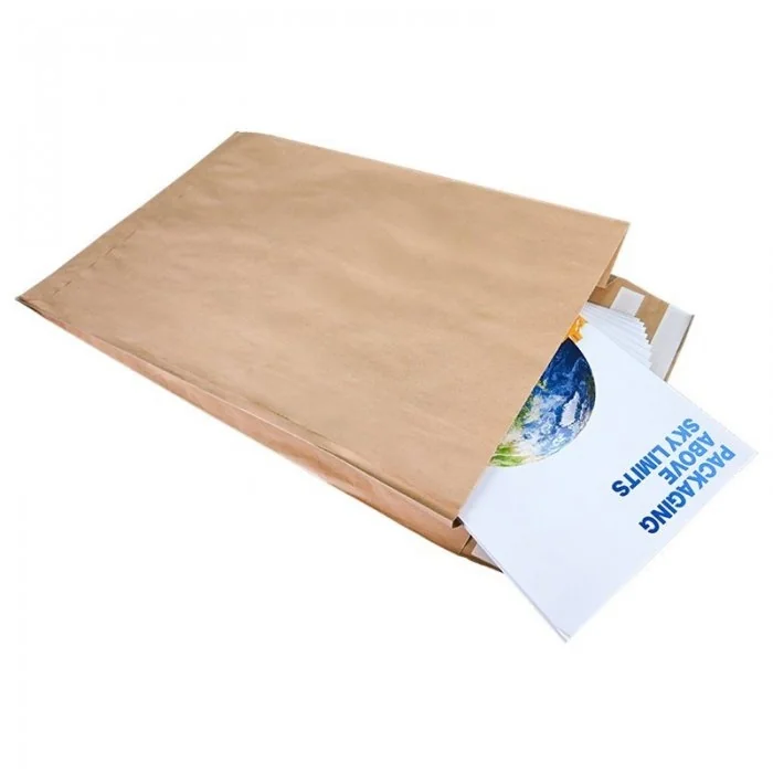 Plic Curierat Din Hartie Cu Autosigilare Pliu 140 mm, Dimensiuni 300 x 550 mm, Gramaj 100 gr/mp, Culoare Natur, Buc / Pachet ...