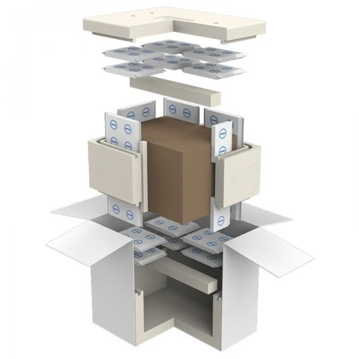 Cutii Termoizolante Pentru Expedieri In Conditii De Temperatura Controlata, Inghetat, -15°C Dimensiune Interioara 580 X 390 X...