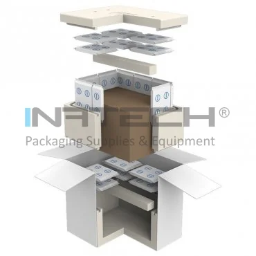 Cutii Termoizolante Pentru Expedieri In Conditii De Temperatura Controlata, Inghetat, -15°C Dimensiune Interioara 520 X 385 X 355 mm, Dimensiune Exterioara 725 X 600 X 660 mm, Volum Litri 70, Timp validare, zile 2.5