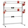 Dispenser Fix Pentru Ambalare, Suport 2 Role, Cu Sistem De Taiere Diametru maxim role 900 mm, Latime maxima role 1500 mm, Lat...