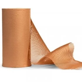 Hartie Kraft Honeycomb Standard 80 g Lungime 100/180M m, Latime 400 mm, Culoare Natur, Gramaj 80/85 gr-Hartie Pentru Ambalare