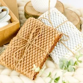 Hartie Kraft Honeycomb Standard 80 g Lungime 250/450M m, Latime 400 mm, Culoare Natur, Gramaj 80/85 gr-Hartie Pentru Ambalare