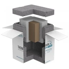 Cutii Termoizolante Pentru Expedieri In Conditii De Temperatura Controlata, Utilizare Cu Gheata Carbonica Dimensiune Interioa...