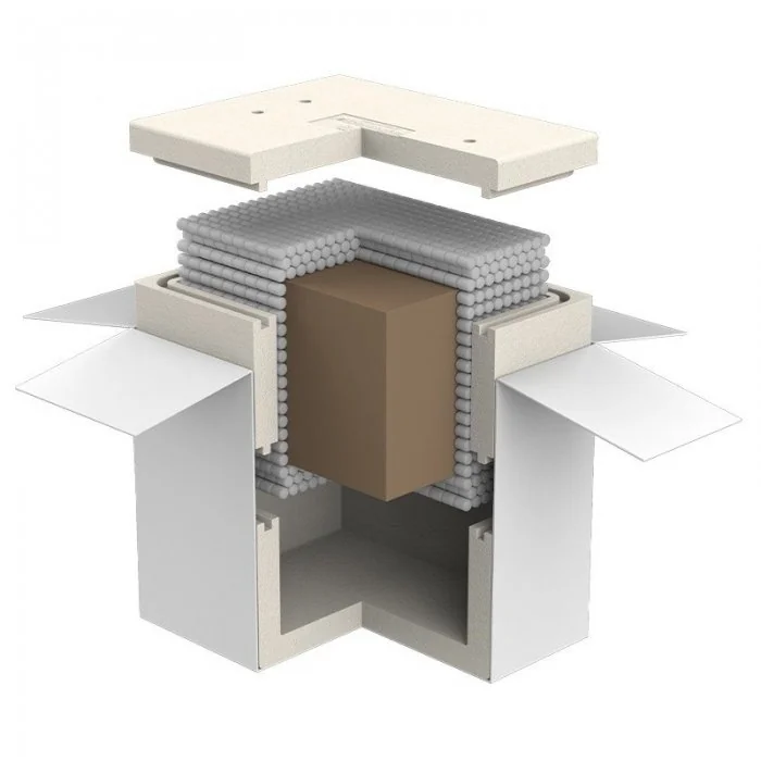 Cutii Termoizolante Pentru Expedieri In Conditii De Temperatura Controlata, Utilizare Cu Gheata Carbonica Dimensiune Interioa...