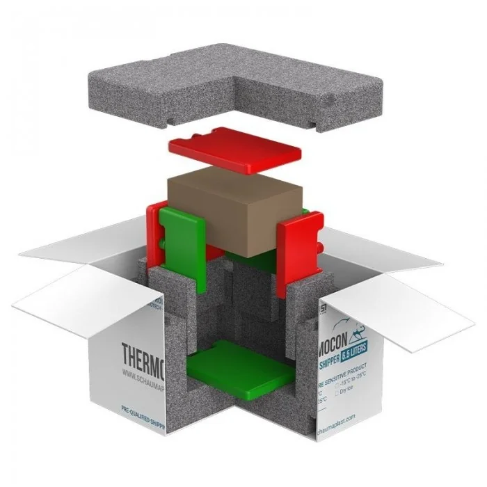 Cutii Termoizolante Pentru Expedieri In Conditii De Temperatura Controlata, Ambient +15°C - +25°C Dimensiune Interioara 521 X...