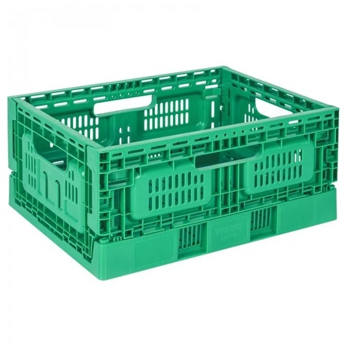 Lada Pliabila Cu Pereti Ventilati Dimensiune Interioara 370 x 270 x 175 mm, Dimensiune Exterioara 400 x 300 x 180 mm, Materia...