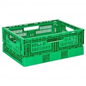 Lada Pliabila Cu Pereti Ventilati Dimensiune Interioara 570 x 370 x 230 mm, Dimensiune Exterioara 600 x 400 x 235 mm, Materia...