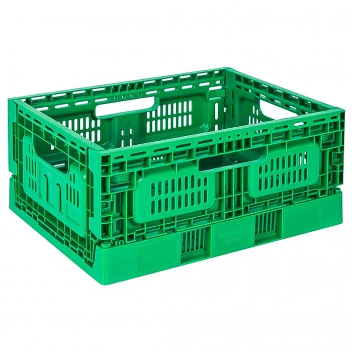 Lada Pliabila Cu Pereti Ventilati Dimensiune Interioara 570 x 370 x 175 mm, Dimensiune Exterioara 600 x 400 x 180 mm, Materia...