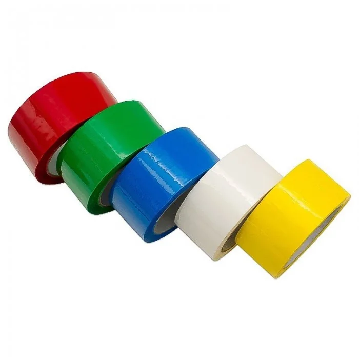 Banda Adeziva Colorata Lungime 66 m, Latime 50 mm, Adeziv Acrilic, Culoare Verde-Benzi Adezive Si Adezivi