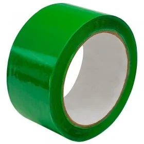 Banda Adeziva Colorata Lungime 66 m, Latime 50 mm, Adeziv Acrilic, Culoare Verde
