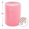Folie Cu Bule Mici Roz Latime 1000 mm, Lungime 100 m, Straturi 2, Grosime 60 my, Culoare Roz-Folie Cu Bule De Aer Mici