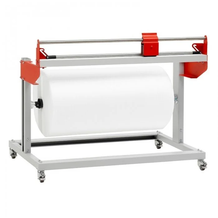 Dispenser Mobil Pentru Ambalare, Suport 1 Rola Diametru maxim role 900 mm, Latime maxima role 1050 mm, Latime dispenser 1350 ...