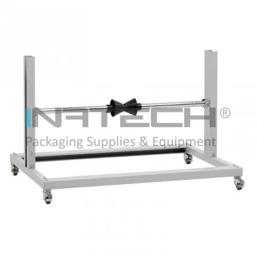 Dispenser Mobil Pentru Ambalare, Suport 1 Rola Diametru maxim role 900 mm, Latime maxima role 1600 mm, Latime dispenser 1900 mm, Inaltime dispenser 715 mm, Cutter NU, Greutate 26.5 kg